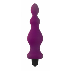 Анальна пробка з вібрацією Adrien Lastic Bullet Amuse Purple, макс. діаметр 3,9 см