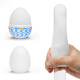 Мастурбатор-яйце Tenga Egg Wind із зигзагоподібним рельєфом