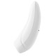 Вакуумный клиторальный стимулятор Satisfyer Curvy 1+ White