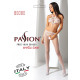 Відкритий бодістокінг Passion BS080 white