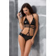 Боді монокіні під латекс LAMIS BODY black S/M - Passion Exclusive