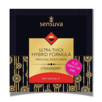 Пробник Sensuva - Ultra-Thick Hybrid Formula Strawberry (6 мл)