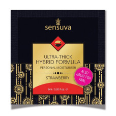 Пробник Sensuva - Ultra-Thick Hybrid Formula Strawberry (6 мл)