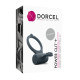 Ерекційне кільце Dorcel Power Clit Plus з вібрацією, перезаряджається, з язичком та щіточкою