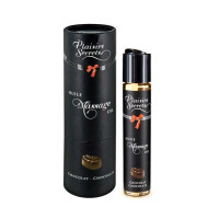 Масажна олія Plaisirs Secrets Chocolate (59 мл) з афродизіаками, їстівна, подарункове паковання