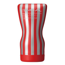 Мастурбатор Tenga Squeeze Tube Cup (м’яка подушечка) стискається