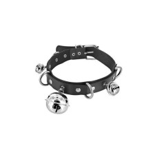 Нашийник c дзвіночками Fetish Tentation Choker Bells, екошкіра