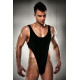 Чоловіче боді з високим вирізом стегна Passion 010 BODY black S/M