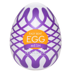 Мастурбатор-яйце Tenga Egg Mesh із сітчастим рельєфом